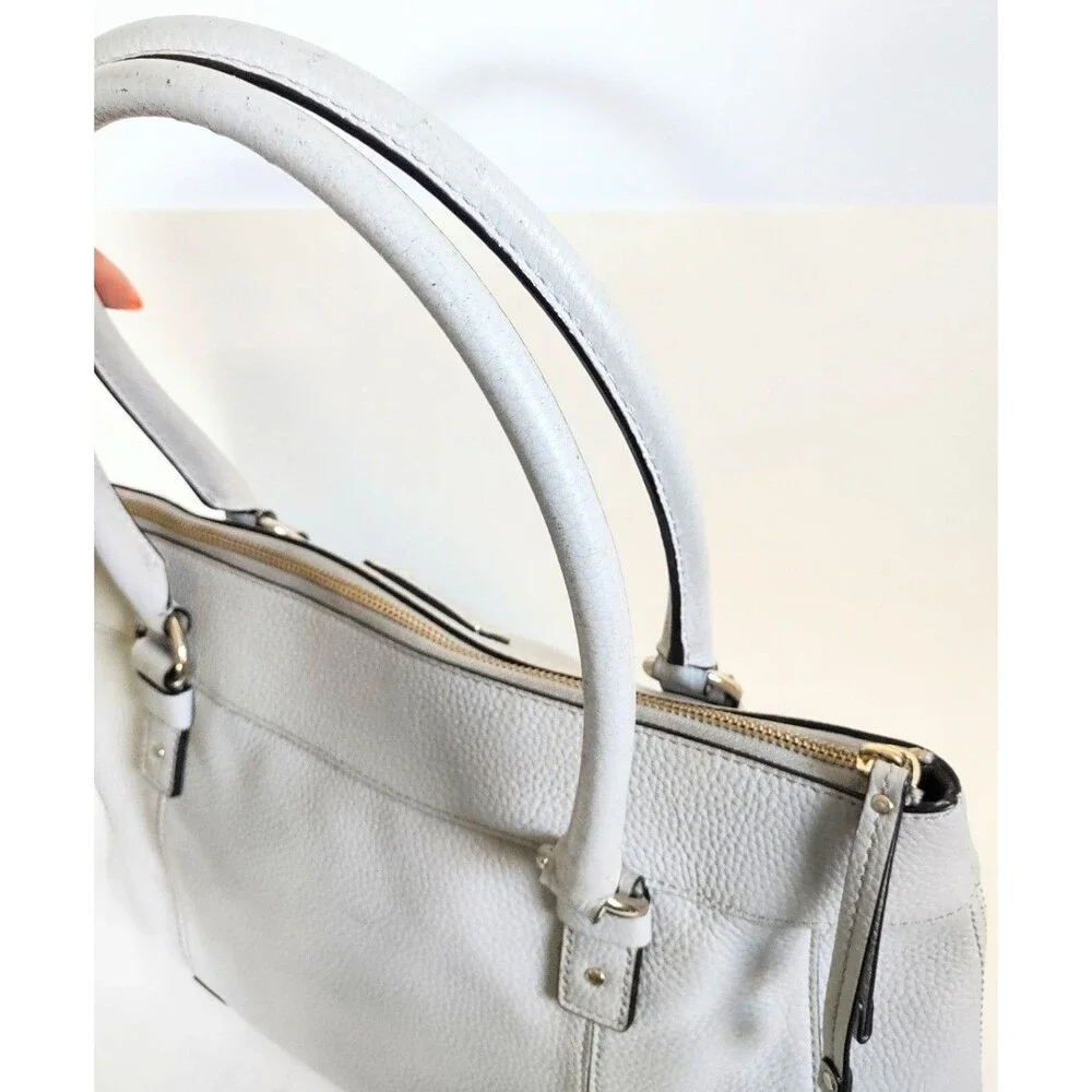 Kate Spade New York Putty Color Large Shoulder Bag 14.5